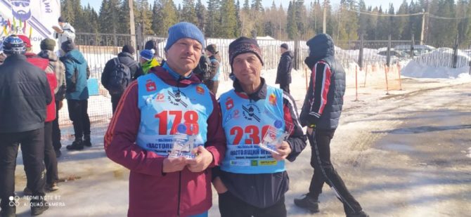 У Соликамского «Меридиана» — два серебряных призёра по итогам XXIII Открытого лыжного марафона
